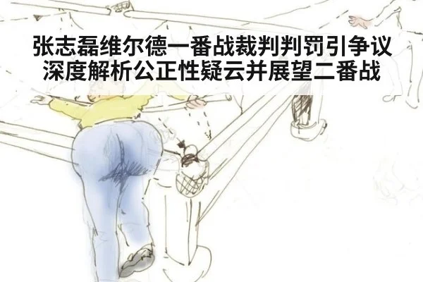 张志磊维尔德一番战裁判判罚引争议 深度解析公正性疑云并展望二番战